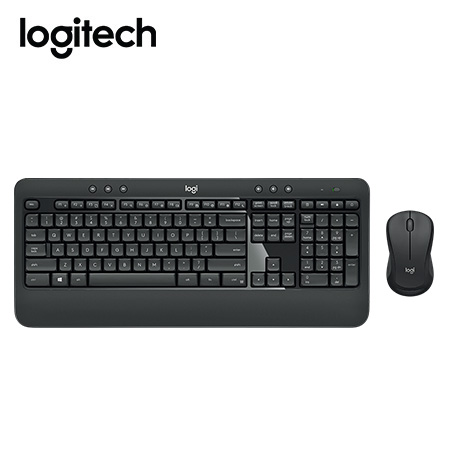 TECLADO LOGITECH + MOUSE MK540 WIRELESS USB SP BLACK (PN 920-008673)*